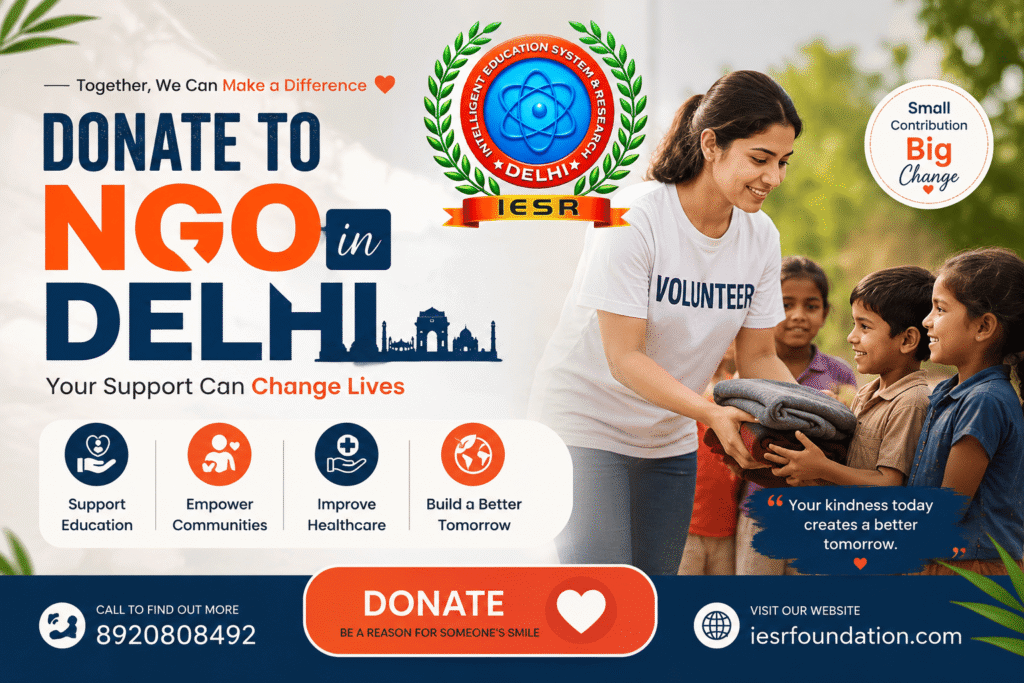 Donate to NGO in Delhi