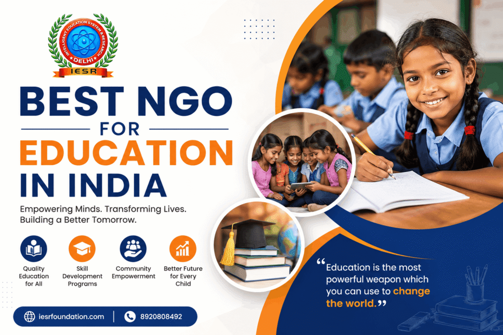 Best NGO for Education in India