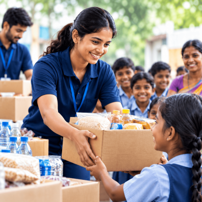 Support NGO in India
